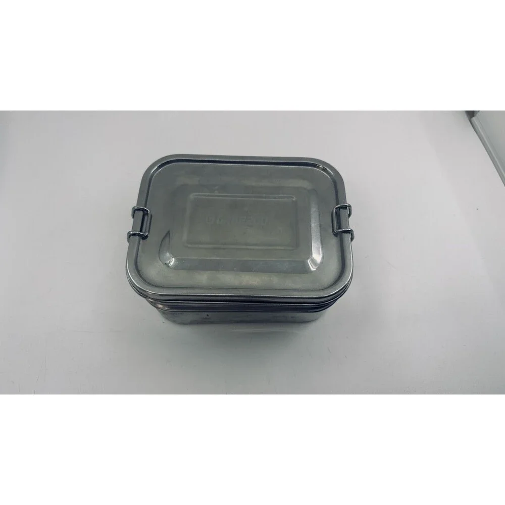 Grub2Go Premium Stainless Steel Bento Lunch Box, 2-Tier Stacking with Lid